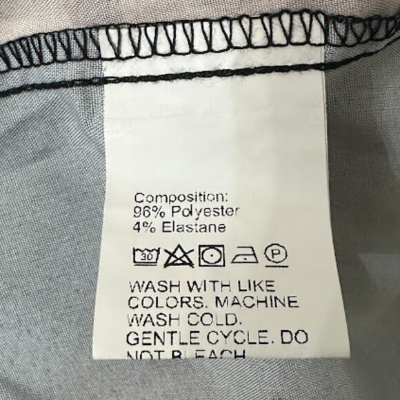 Women’s Shein Black Baroque Print Button-Up Shirt with Leopard Collar – Size M - Picture 8 of 8